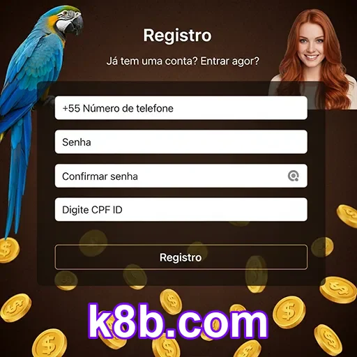 Descubra a Diversão de Slots no k8b.com